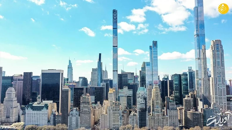 (تصاویر) باریک&zwnj;ترین آسمان&zwnj;خراش جهان